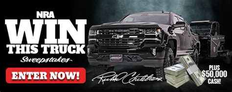 Announcing NRA's Win This Truck Sweepstakes!.